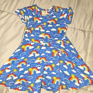 Frugi Blue Rainbow Dress